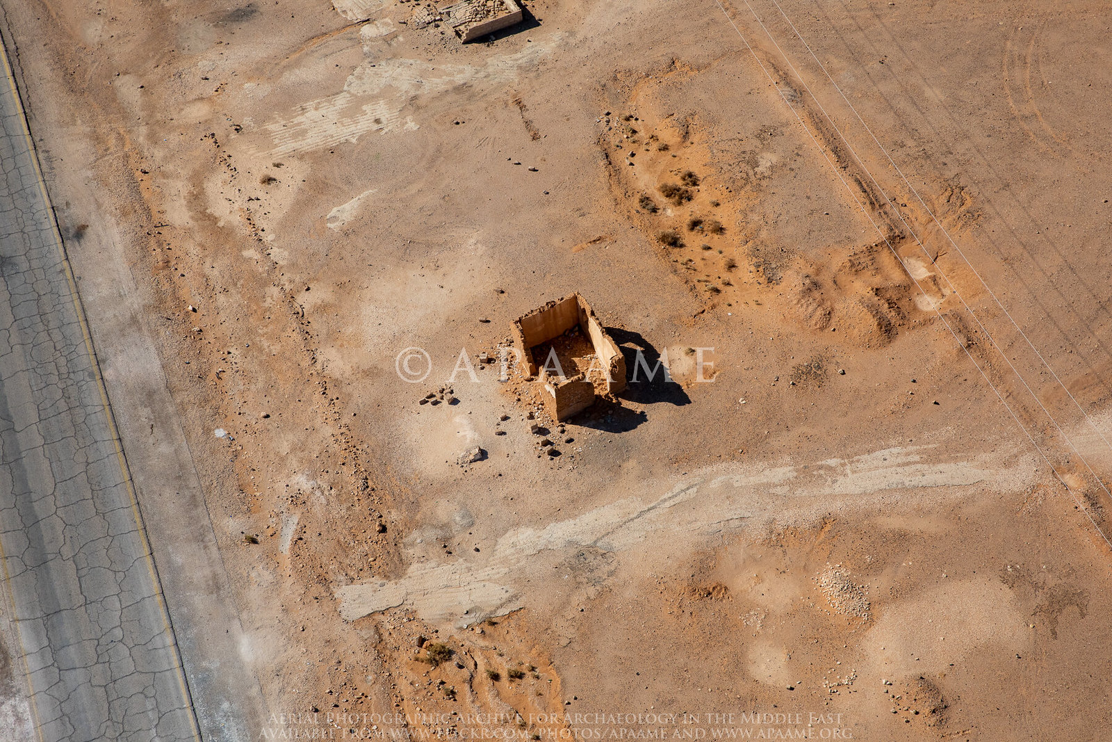 Old roofless house