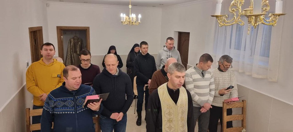 Ucrania - Retiro de Navidad para hombres en Odesa y en el monasterio SSVM