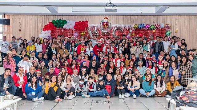 Taiwán - Navidad con los jóvenes y filipinas en Zhongli