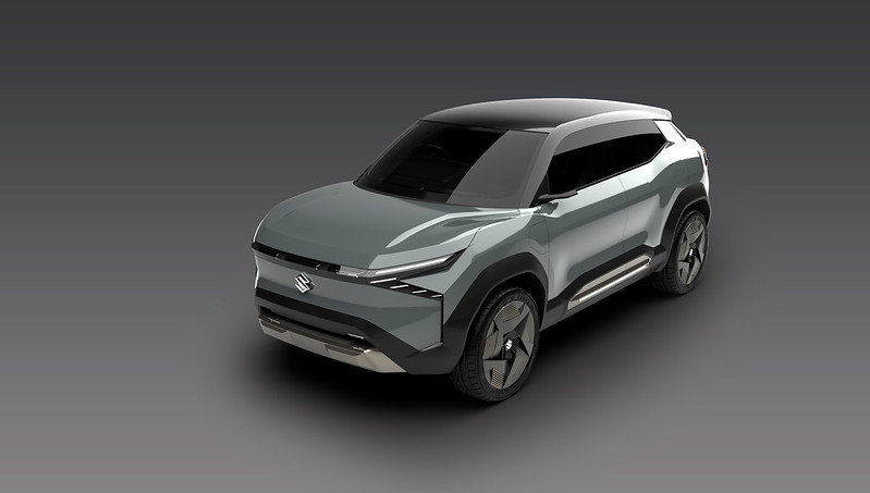 Suzuki apresenta o concept eVX, um SUV 100% elétrico