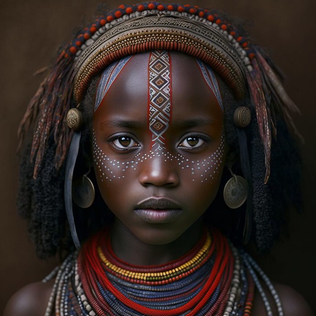 Girl from the Omo Tribe (Ethiopia)