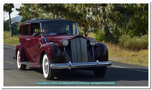 2022 Pebble Beach Tour d'Elegance: 1938 Packard 1608 Twelve Rollston Town Car