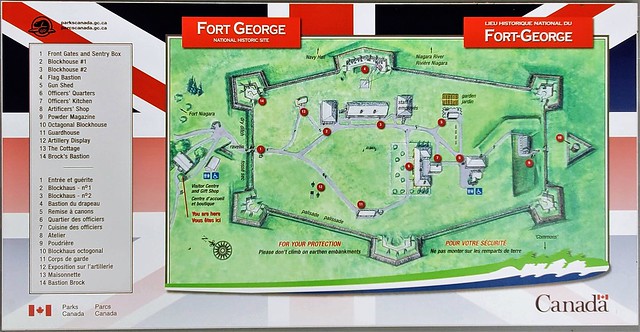 Map / diagram of Fort George