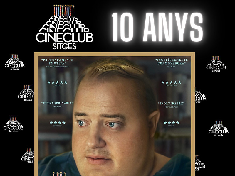 Cineclub Sitges celebrará su 10 aniversario con el preestreno de ‘The Whale’ de Darren Aranofsky