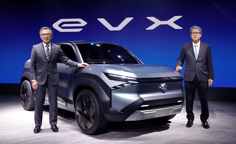 Suzuki apresenta o concept eVX, um SUV 100% elétrico