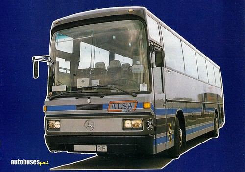 842 ALSA | Mercedes-Benz O 303 con carrocería Alcotán de His… | Flickr