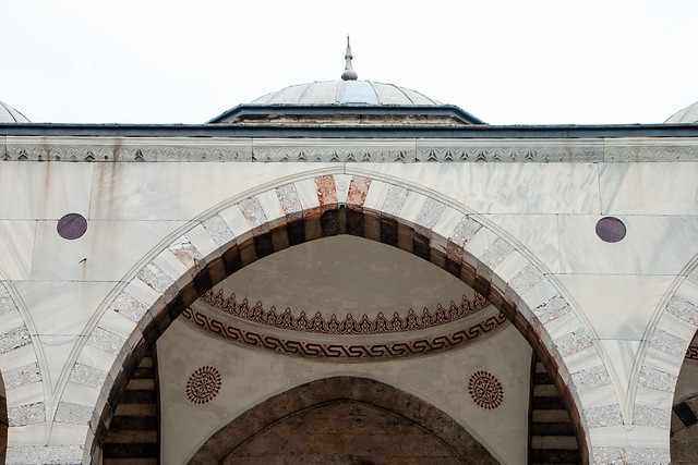 Istanbul (Byzantium, Constantinople) Sultan Ahmed Mosque (Sultan Ahmet Camii, or Blue Mosque) 1609-1616 Ottoman Ahmed I Courtyard Cloister (revak) Dome (3)