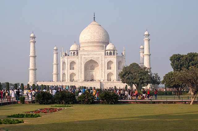 Taj Mahal lawn