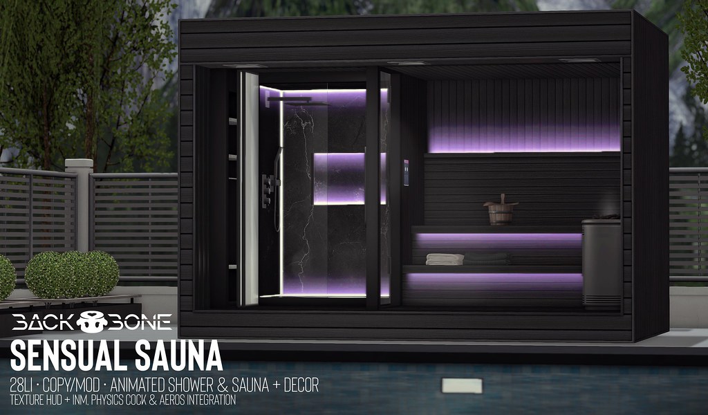 BackBone – Sensual Sauna @ ｅｑｕａｌ１０