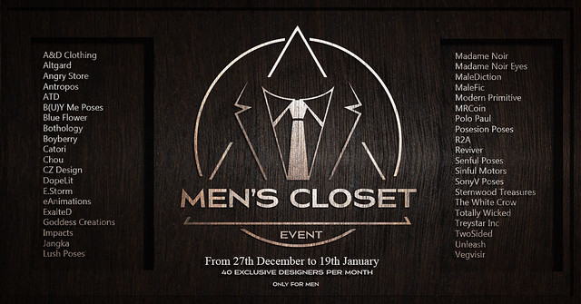 Men You Can Update Your Wardrobe before The New Year At Men's Closet!