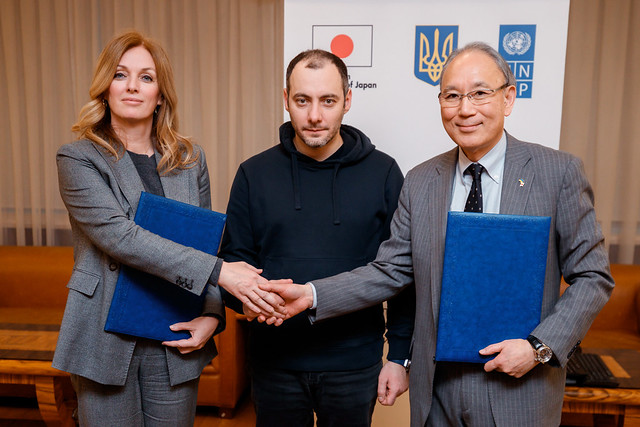 Japan increases support for Ukraine’s recovery with an additional $95 million contribution