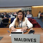 PR of the Maldives to the International Maritime Organization, H.E. Dr Farah Faizal, emphasised the importance of capacity building and technology transfer in transitioning to energy efficient shipping at the 79th Session of the Marine Environment Protect