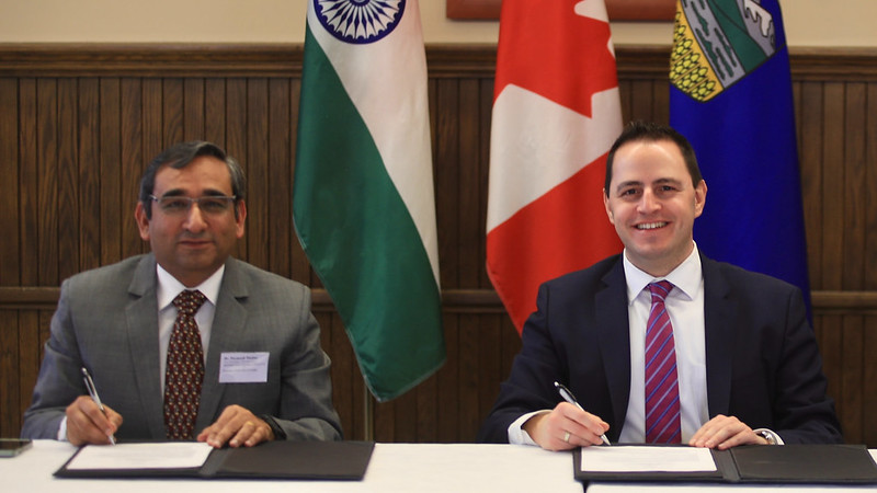 Growing post-secondary partnerships with India