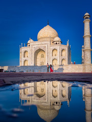 Sunrise at Taj Mahal - 1