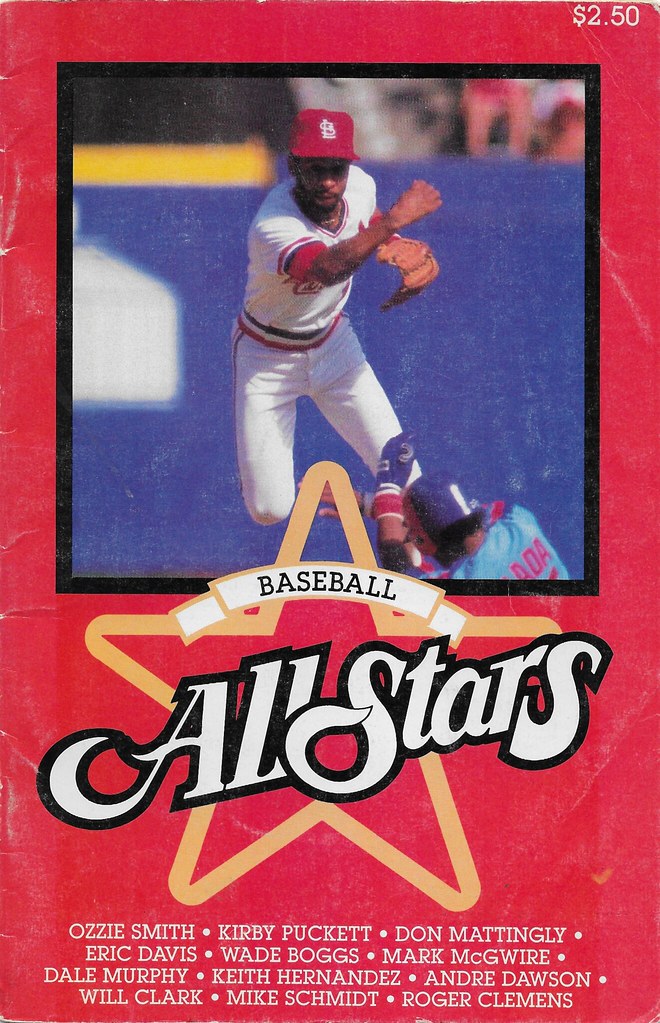 1988 Marketcom Baseball All-Stars Cover - Smith, Ozzie