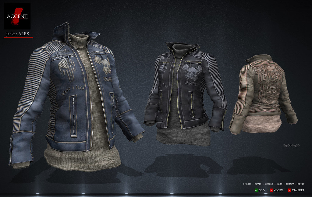 ! Accent – Jacket -Alek- New Release