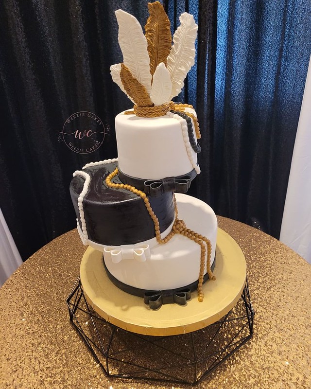 Cake by Weezie Cakes Bakery