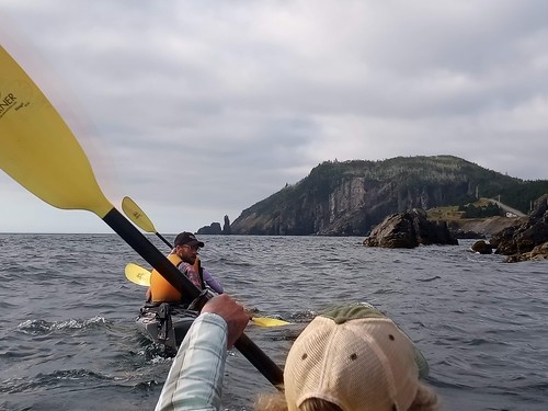 Out of Trinity Cove and into Trinity Bay. From Questions of Curiosity While Exploring Newfoundland 