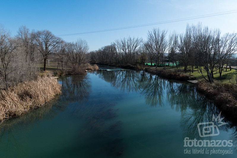 Descansadero del Remanso de la Tejera y el Puente de Hierro de Fuentidueña de Tajo