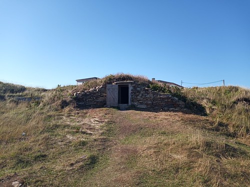 One of Elliston's famous root cellars. From Questions of Curiosity While Exploring Newfoundland 