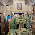 14 января 2023, Всенощное бдение в церкви в честь святого Серафима Саровского на Волынском кладбище (Тверь)