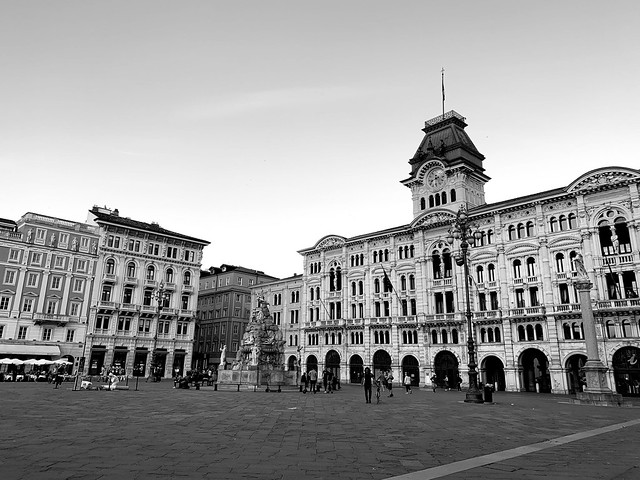 Piazza Unità D' Italia - Trieste, Italy.