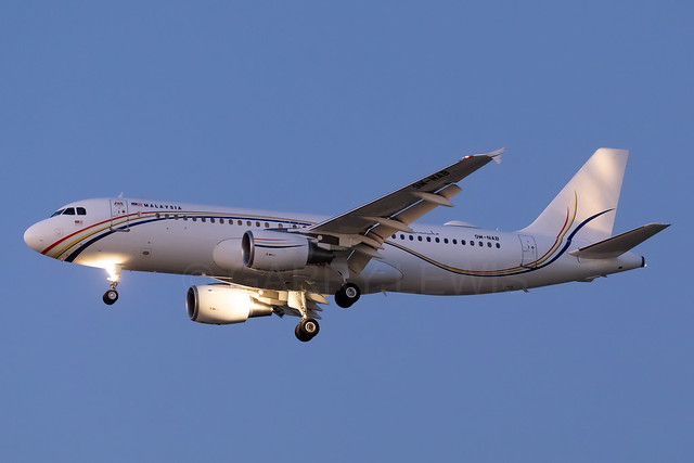 Government of Malaysia Airbus A320-ACJ 9M-NAB [LHR] 3K