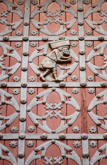 Door Detail, Esglesia/Basilica Santa Maria del Mar (14th C.), Barcelona