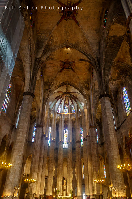 Esglesia/Basilica Santa Maria del Mar (14th C.), Barcelona