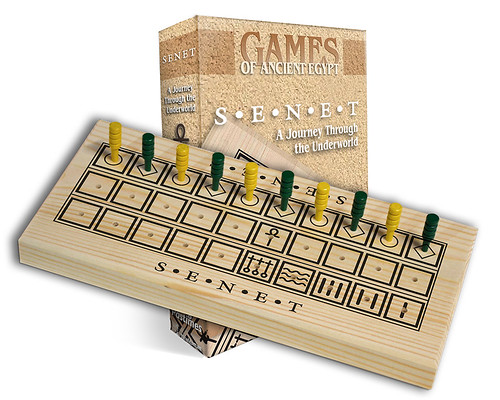 Senet. From Time Travel at the Game Table, NewVenture Games