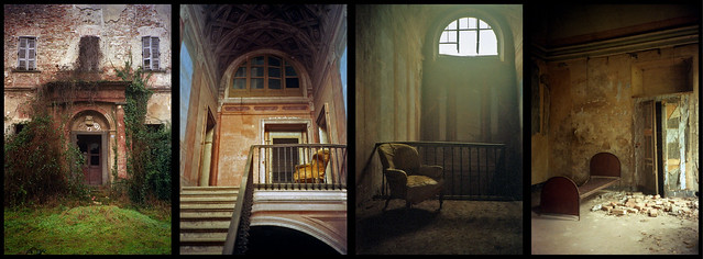 Inside the abandoned palace