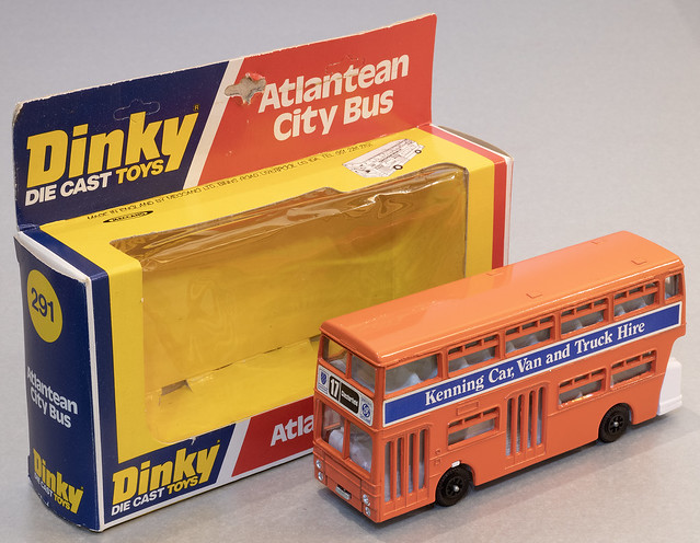 Dinky Toys No. 291 Atlantean City Bus and box