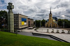 Freedom Square, Tallinn, Estonia