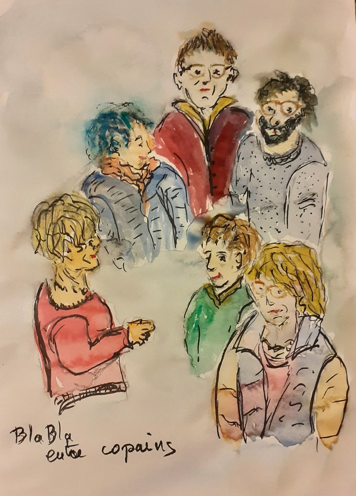 Blabla entre copains. | Anne HALBERT | Flickr