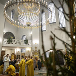 15 января 2023, Литургия в Воскресенском кафедральном соборе (Тверь)