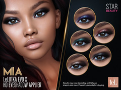 Star Beauty - Lelutka EVO X Eyeshadow Applier Mia