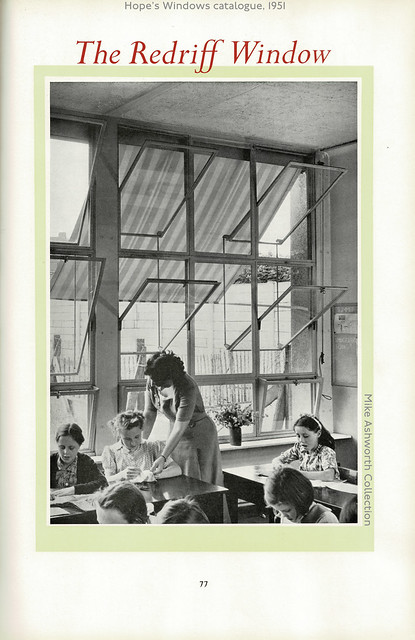 Hope's Windows : Catalogue issued by Henry Hope & Sons Ltd., Smethwick, Birmingham, UK : December 1951 : school windows section : : the Redriff Window (2)