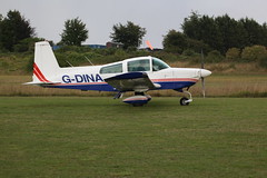 G-DINA American Aviation AA-5B [1218] Popham 020922