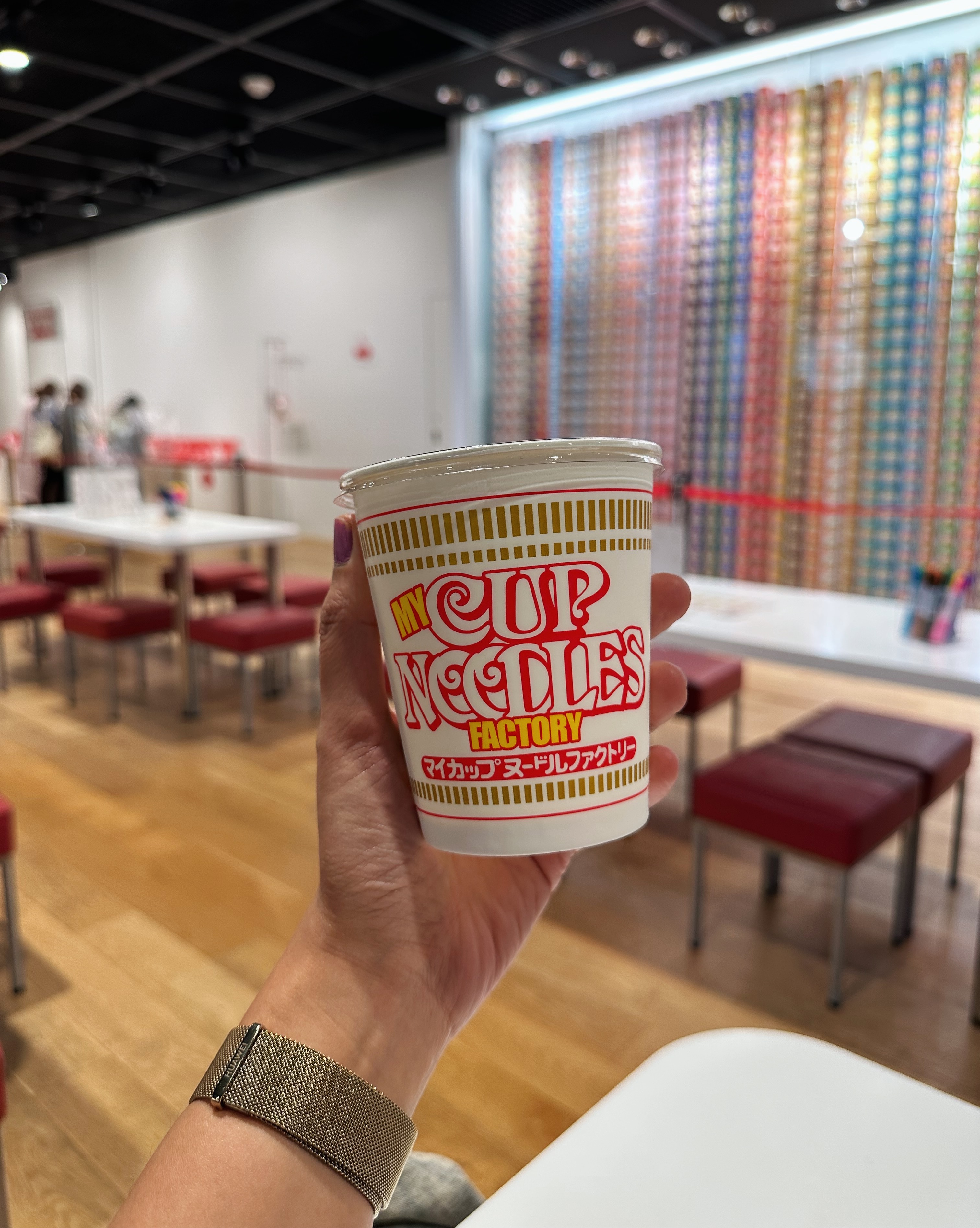 Cup Noodles Museum Osaka Japan Make Your Own Cup Noodles Experience