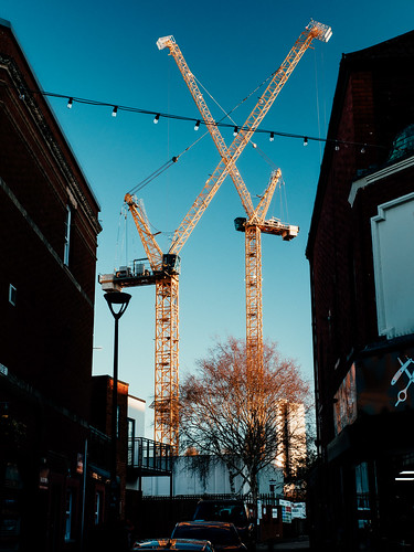 Cranes from East Street