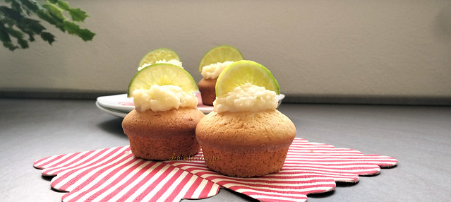 Cupcakes vaniglia e lime - Vanilla e lime cupcakes