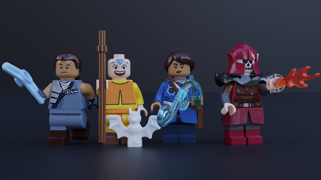 Southern Air Temple Minifigs
