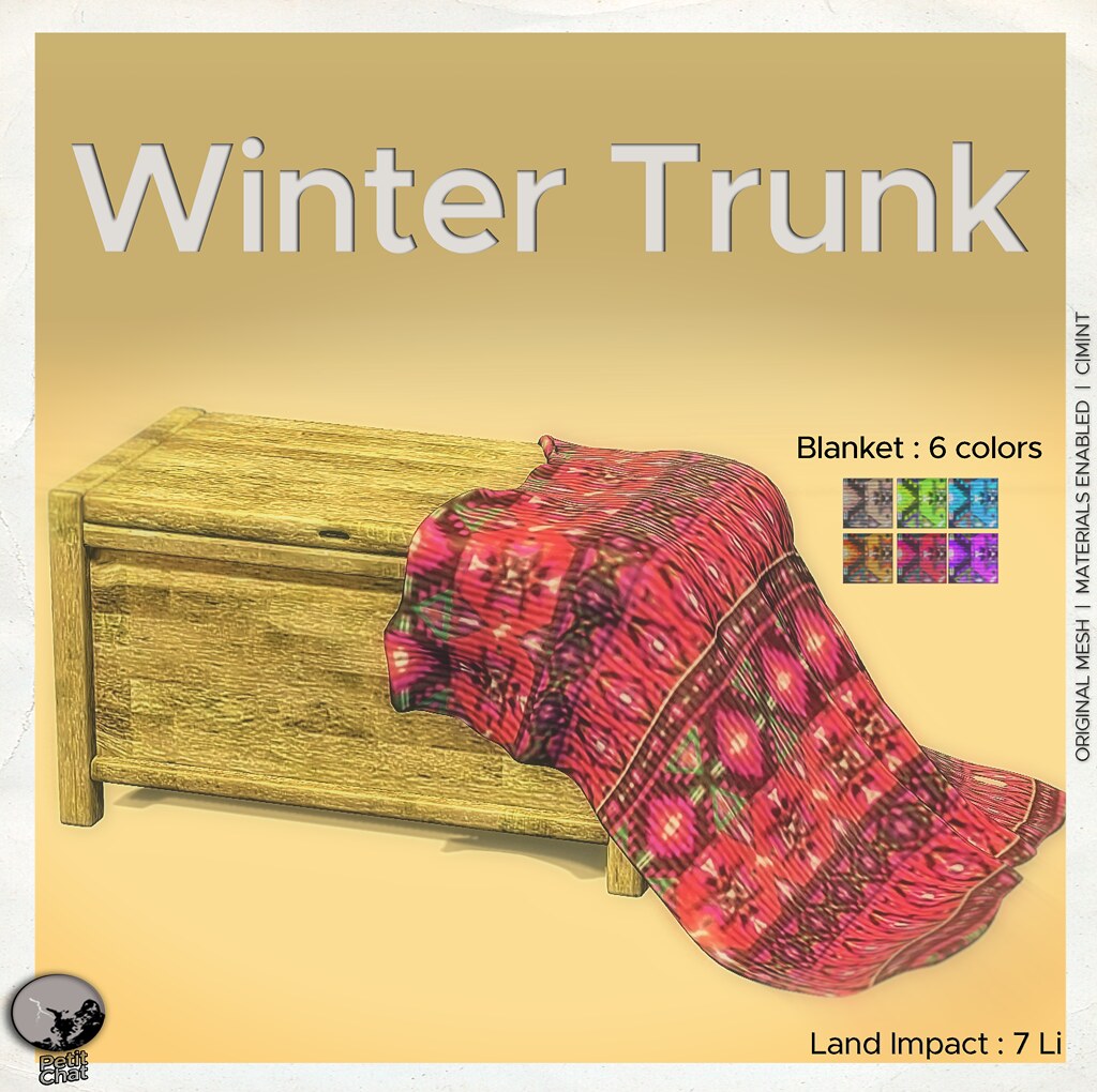 Winter Trunk : New release and groupgift till Feb 7th