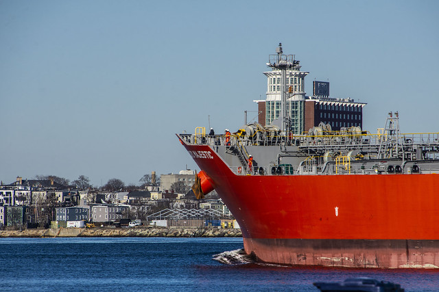 Ship's Arrival Boston Harbor copy
