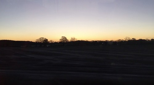 goldenhour lincoln nottingham railway sunrise landscape clouds trees