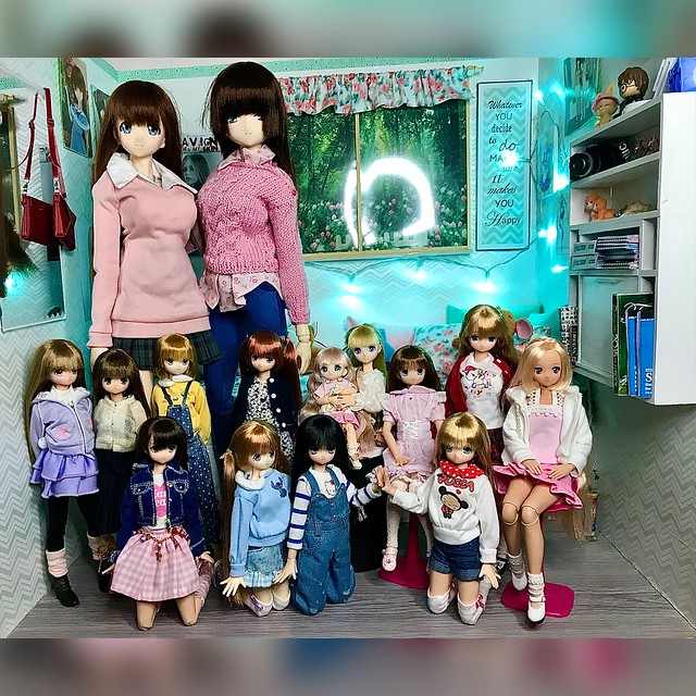 La mia collezione di azone dolls