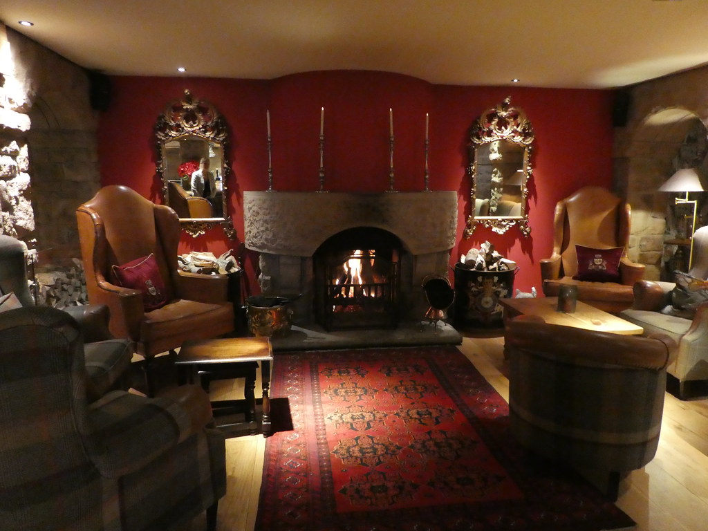 Cosy lounges at the Peak Edge Hotel, Derbyshire