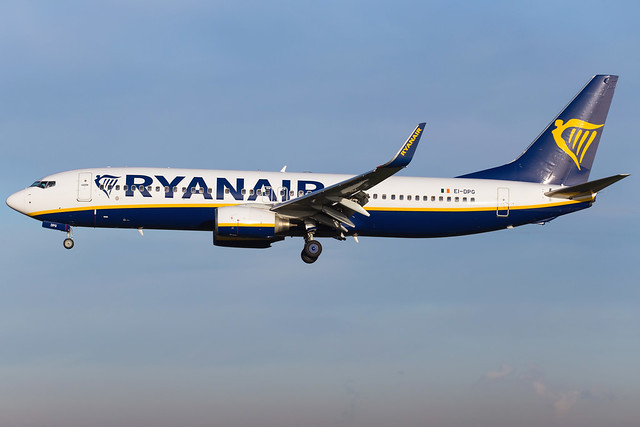 Ryanair B737-8AS(WL) EI-DPG