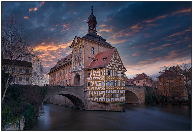 Das alte Rathaus in Bamberg Sunset ⭐