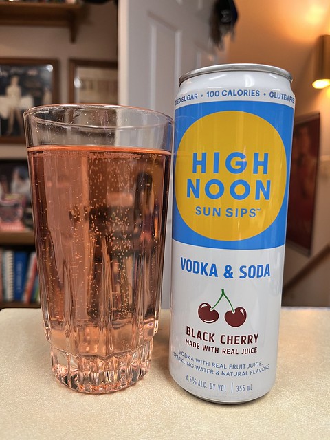 2023 17/365 1/17/2023 TUESDAY - Black Cherry Vodka & Soda - High Noon Sun Sips